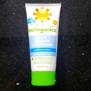 Babyganics spf 50 mineral sunscreen